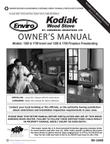 Enviro Kodiak 1200 Fireplace Freestanding Owner's manual