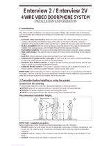 TLC Electrical Supplies Enterview 2V Operating instructions