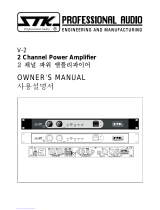 STK Professional Audio V-2 Owner's manual