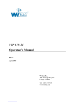 Wilan VIP 110-24 User manual