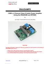 Infineon Technologies IRAUDAMP8 User manual