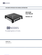 IONODES ION-R200 User manual