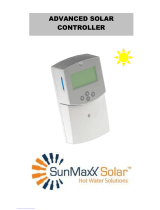 SunMaxx Solar ADVANCED SOLAR CONTROLLER User manual