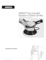 Mirka Random Orbital Sander Operating Instructions Manual