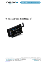 OPW Wireless Petro-Net Modem User manual