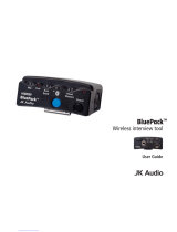 JK Audio BluePack User manual