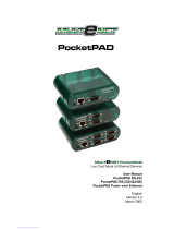 Multenet PocketPAD Power over Ethernet User manual