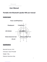 Wsound M8 User manual
