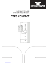 Thermital TBPS 300 KOMPACT Installation and Maintenance Manual