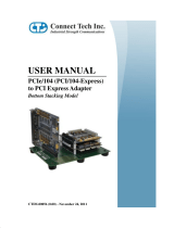 Connect Tech PCI-104 User manual