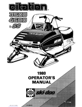 Ski-Doo 1980 citation 4500 User manual