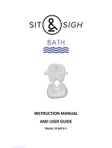 Sit & Sigh SS BATH 1 Instruction Manual And Users Manual