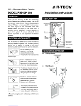 IR-TEC International DUOGUARD DP-550 User manual