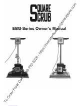 Square Scrub EBG-20/R Owner's manual