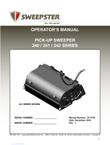 Sweepster 242 Series User manual