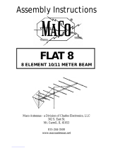 Maco Antennas FLAT 8 Assembly Instructions Manual