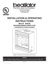 Heatilator MHC36/MHR36 User manual