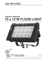 STARVILLE LED TRI FLOOD Owner's manual