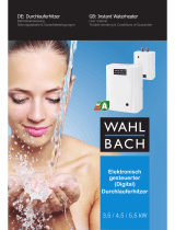 Wahl Bach Elex 5 User manual