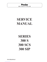 Precisa 300 SCS series User manual