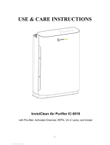 InvisiClean IC-5018 Use & Care Instructions Manual
