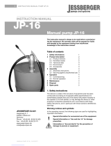 Jessberger JP-16 User manual