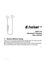 phaiser BHS-710 User manual