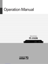 Inter-m PE-9103N Operating instructions