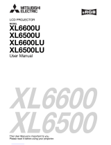 Mitsubishi Electric XL6500U User manual