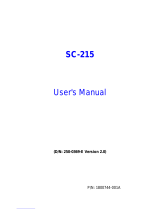 Konica Minolta SC-215 User manual