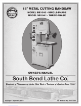 Southbend SB1041 User manual