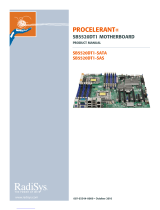 RadiSys PROCELERANT SB5520DT1-SAS User manual
