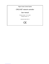 Roger CPR32-NET User manual