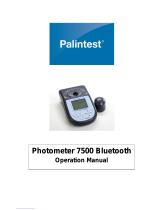 palintest Photometer 7500 Operating instructions