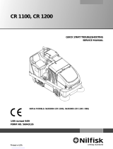 Nilfisk-Advance CR 1100 Quick Start Troubleshooting Manual