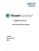 Vincent Associates 125 User manual