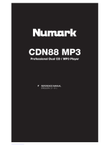 Numark CDN-88 Reference guide