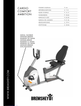Bremshey Sport CARDIO COMFORT AMBITION Owner's manual