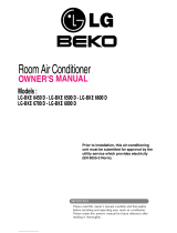 LG Beko LG-BKE 6450 D, LG-BKE 6500 D, LG-BKE 6600 D, LG-BKE 6700 D, LG-BKE 6800 D User manual