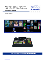 Broadcast Pix Slate SD 1000da User manual