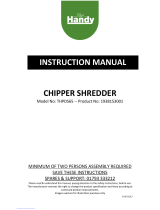 The Handy THPDS65 User manual