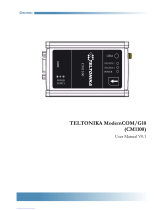 Teltonika ModemCOM/G10 User manual