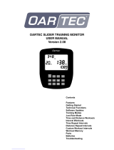 OARTEC TRAINING MONITOR User manual