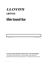 Lloyd LBT103 Instruction book