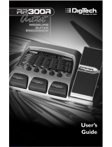 DigiTech RP300A User manual