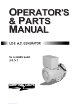 Northern Lights LX-E Operator's & Parts Manual
