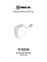 Wanco WRDR Operating instructions