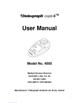 Vitalograph copd-6 4000 User manual