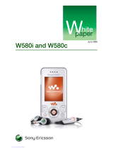 Sony Ericsson Walkman W580i User manual