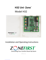 Zonefirst H32 Uni-Zone Installation And Operating Information